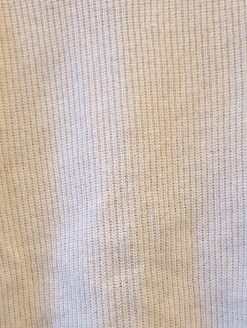 LOFT Cream Chunky Ribbed Button-Front Cardigan - Picture 5 of 5